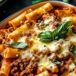 Baked Ziti with Ground Beef and Ricotta Baked Ziti with Ground Beef and Ricotta