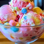 Creamy Homemade Bubblegum Ice Cream Recipe Creamy Homemade Bubblegum Ice Cream Recipe