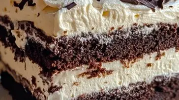 Brownie Refrigerator Cake