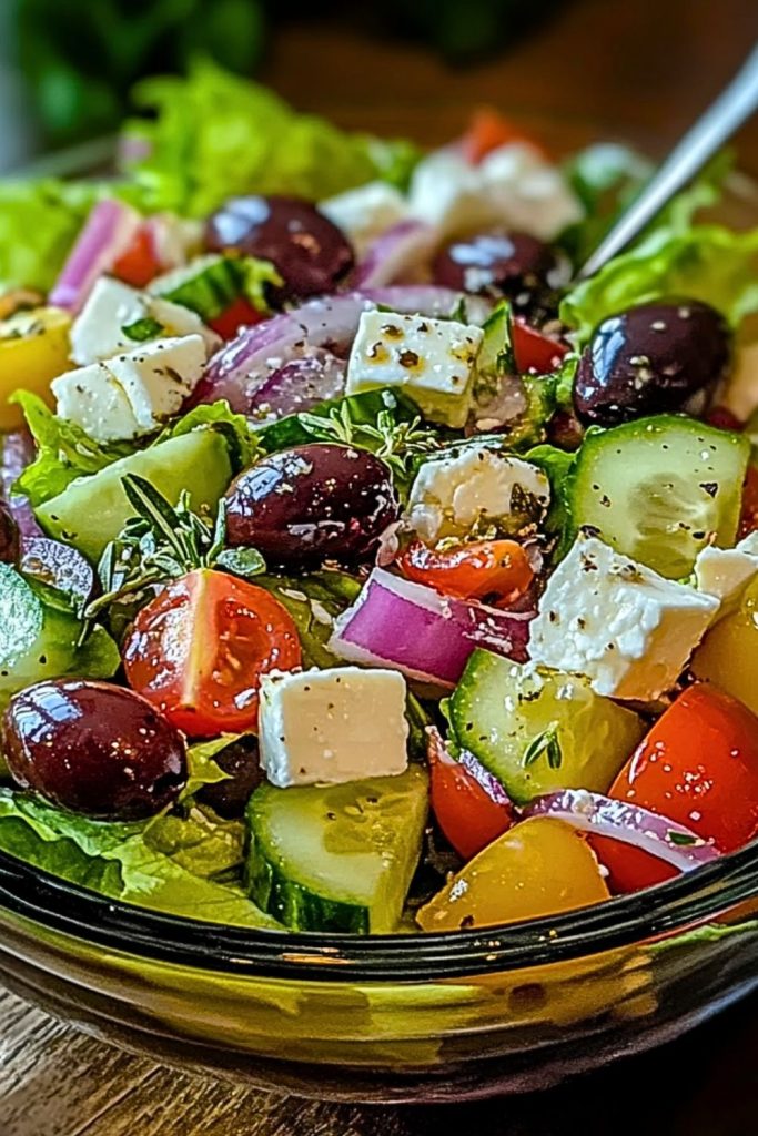 Fresh & Flavorful Classic Greek Salad Recipe Fresh & Flavorful Classic Greek Salad Recipe