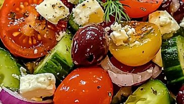 Fresh & Flavorful Classic Greek Salad Recipe