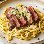 Quick and Simple Savory Steak Gorgonzola Alfredo With Creamy Parmesan Sauce Quick and Simple Savory Steak Gorgonzola Alfredo With Creamy Parmesan Sauce