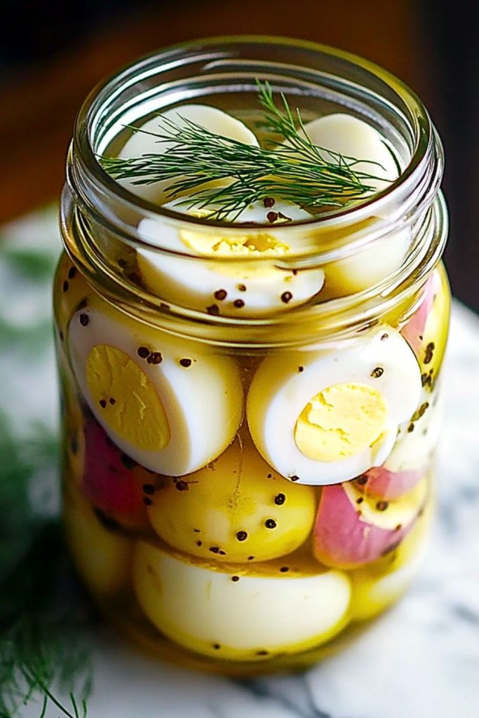Pickled Eggs with Apple Cider Vinegar Pickled Eggs with Apple Cider Vinegar