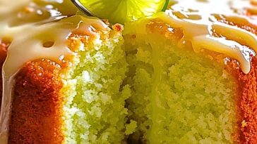 Moist and Tangy Key Lime Pound Cake