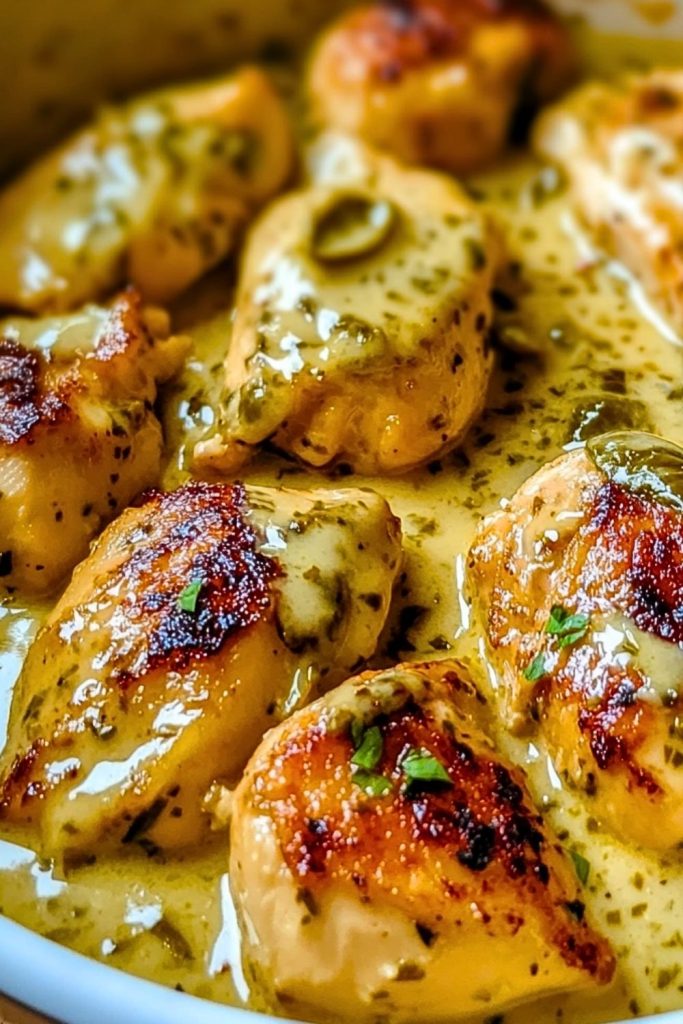 Creamy Pepperoncini Chicken Skillet Creamy Pepperoncini Chicken Skillet