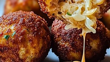 Reuben Balls with Spicy Thousand Island Dipping Sauce