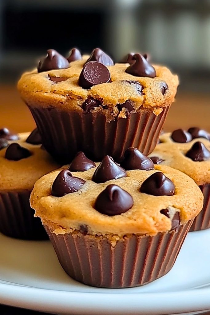 Peanut Butter Chocolate Chip Cookie Cups Peanut Butter Chocolate Chip Cookie Cups