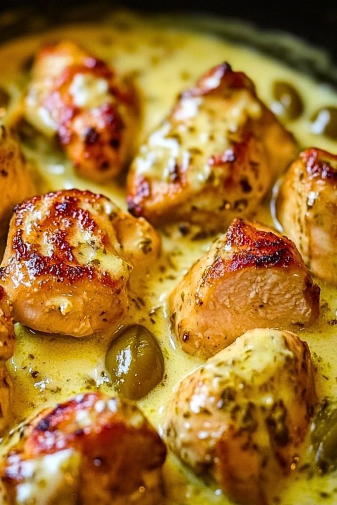 Creamy Pepperoncini Chicken Skillet Creamy Pepperoncini Chicken Skillet
