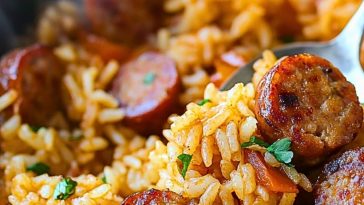 The Best Easy One Pot Sausage And Rice Recipe