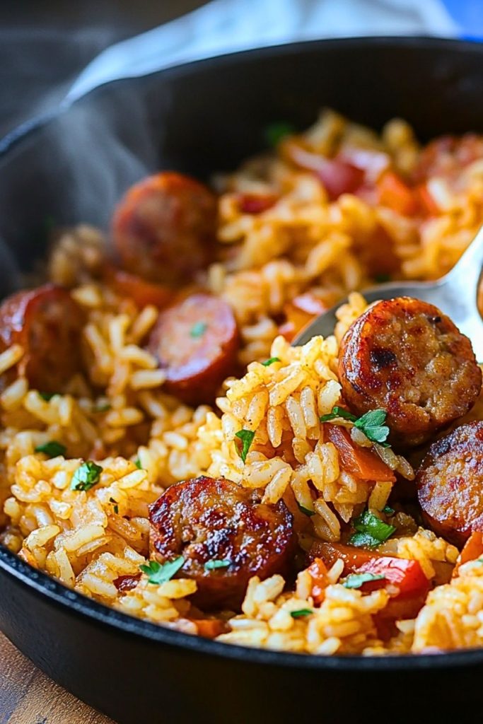 The Best Easy One Pot Sausage And Rice Recipe The Best Easy One Pot Sausage And Rice Recipe