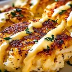 Cheddar Bay Crab Cakes with Lemon Butter Drizzle Cheddar Bay Crab Cakes with Lemon Butter Drizzle