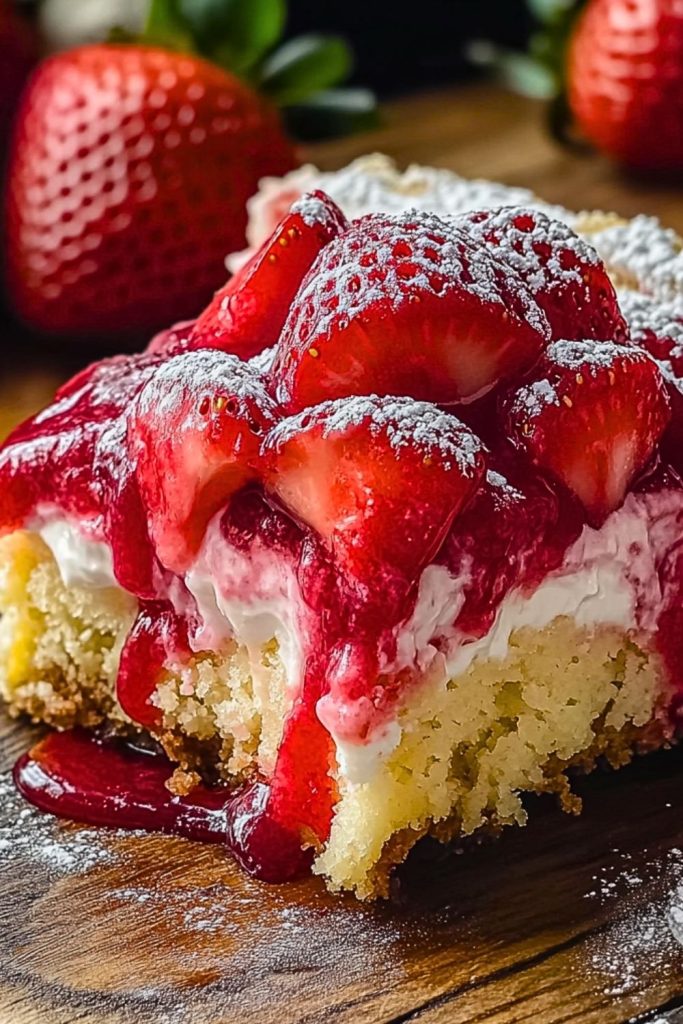 Strawberry Cheesecake Dump Cake Strawberry Cheesecake Dump Cake