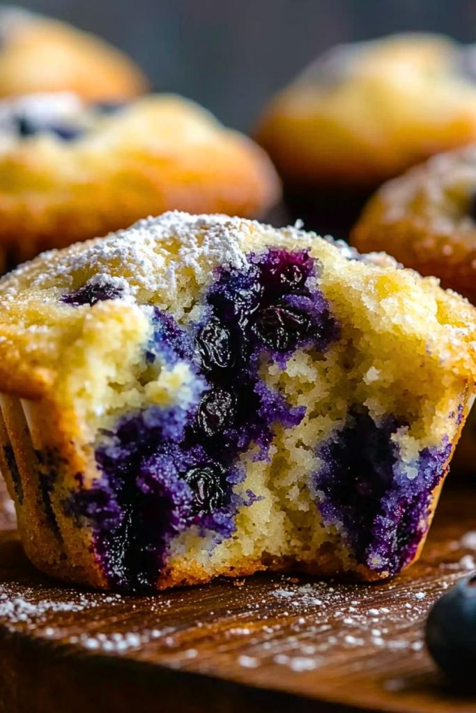 Easy & Fluffy Blueberry Muffin Recipe Easy & Fluffy Blueberry Muffin Recipe
