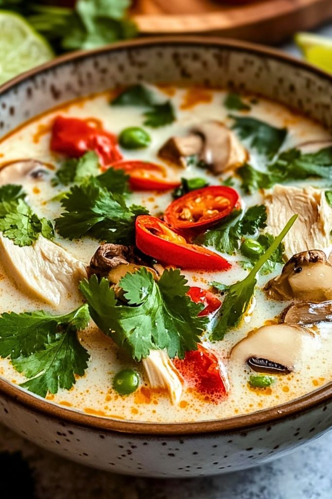 Authentic Tom Kha Gai Soup Authentic Tom Kha Gai Soup
