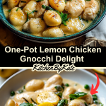 One-Pot Lemon Chicken Gnocchi Delight Recipe