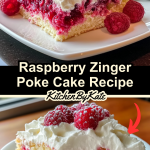 Raspberry Zinger Poke Cake