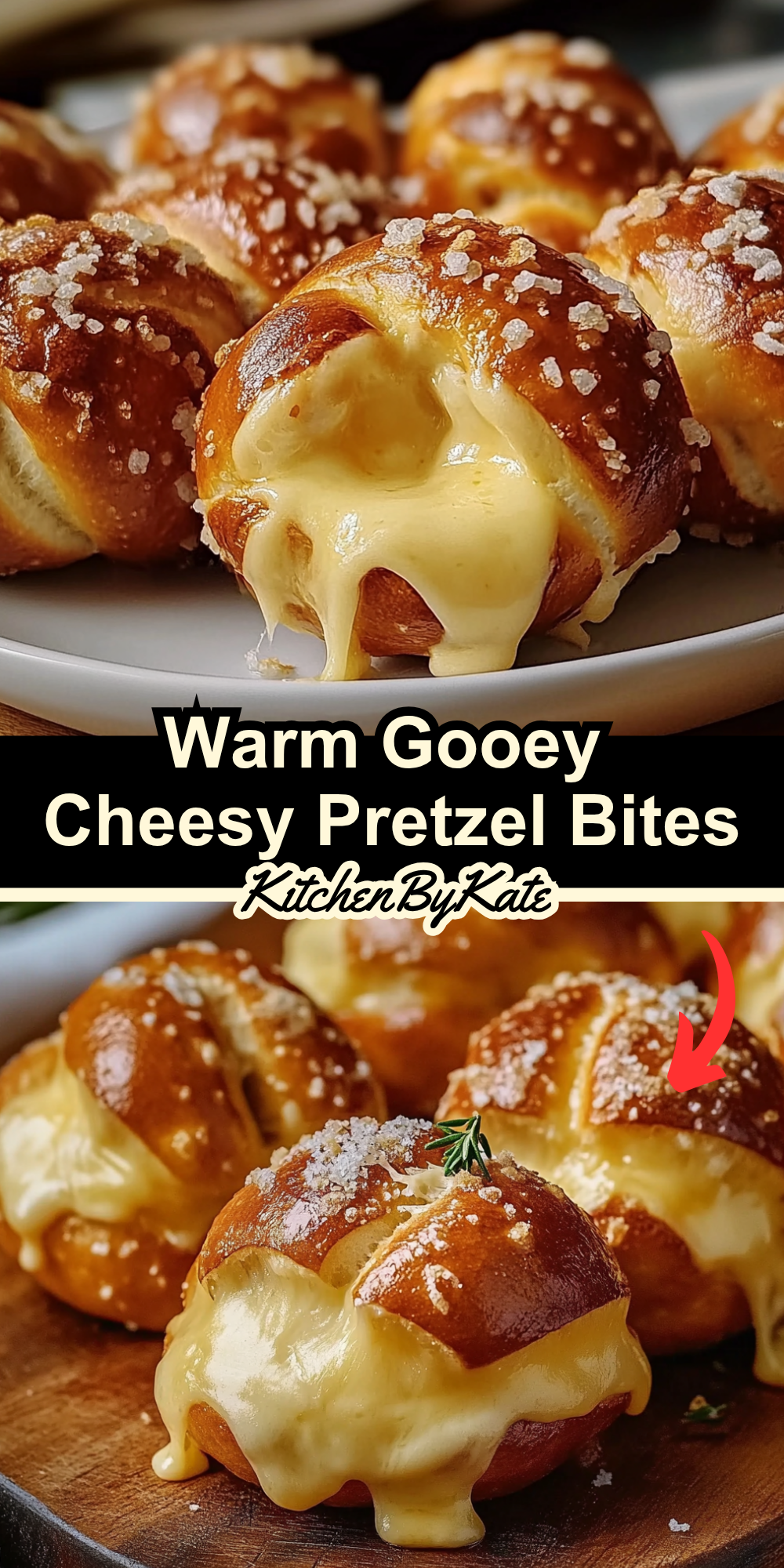 Warm Gooey Cheesy Pretzel Bites Warm Gooey Cheesy Pretzel Bites