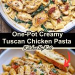 One-Pot Creamy Tuscan Chicken Pasta