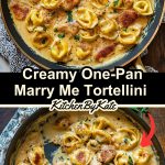 Creamy One-Pan Marry Me Tortellini Recipe