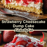 Strawberry Cheesecake Dump Cake