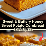 Sweet & Buttery Honey Sweet Potato Cornbread Recipe