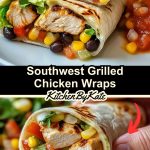 Southwest Grilled Chicken Wraps