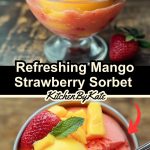 Refreshing Mango Strawberry Sorbet Recipe
