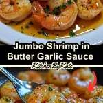 Jumbo Shrimp in Butter Garlic Sauce Recipe