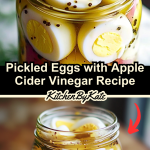 Pickled Eggs with Apple Cider Vinegar