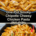 One-Pot Smoky Chipotle Cheesy Chicken Pasta