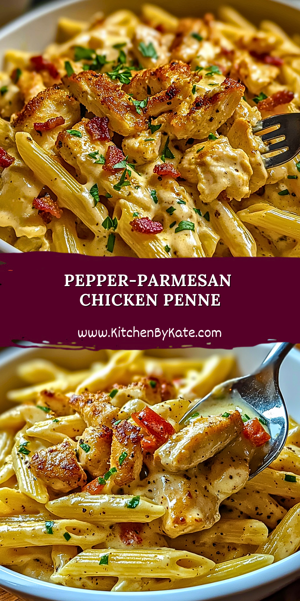 Pepper-Parmesan Chicken Penne Pepper-Parmesan Chicken Penne