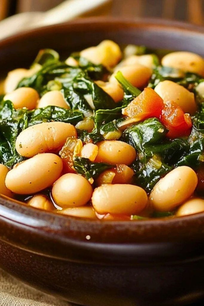 Mediterranean White Beans & Greens Mediterranean White Beans & Greens