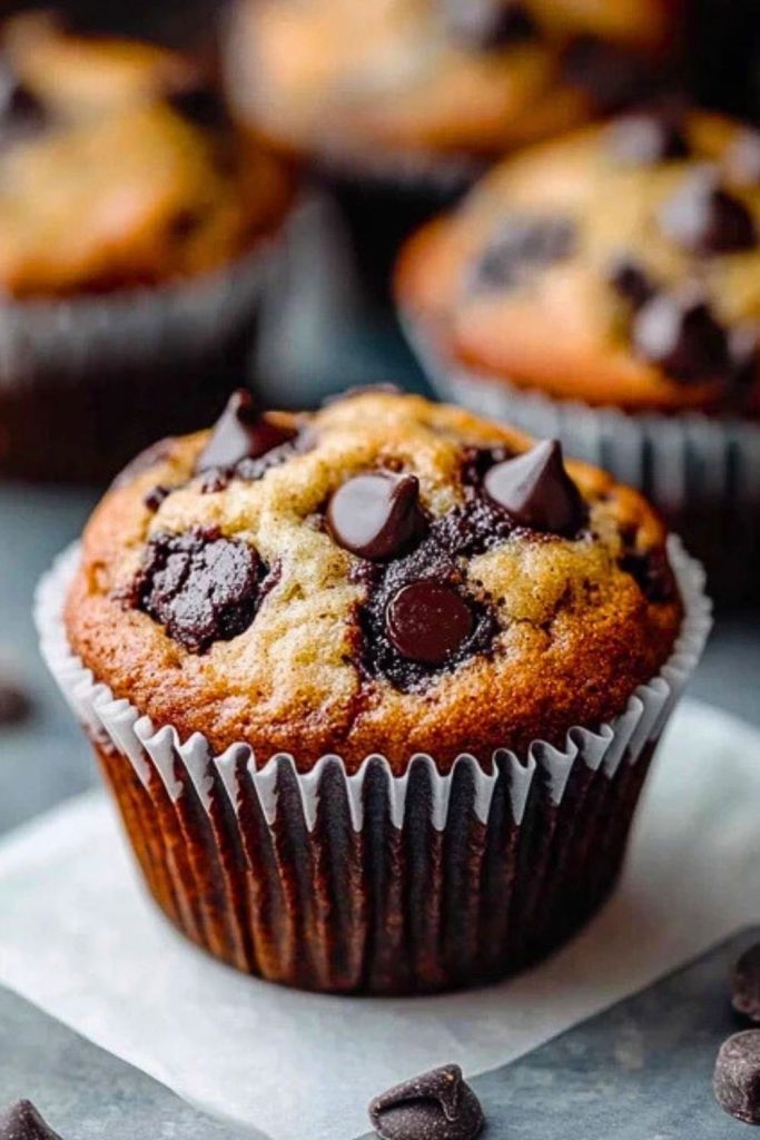 One Bowl Banana Chocolate Muffins Recipe One Bowl Banana Chocolate Muffins Recipe