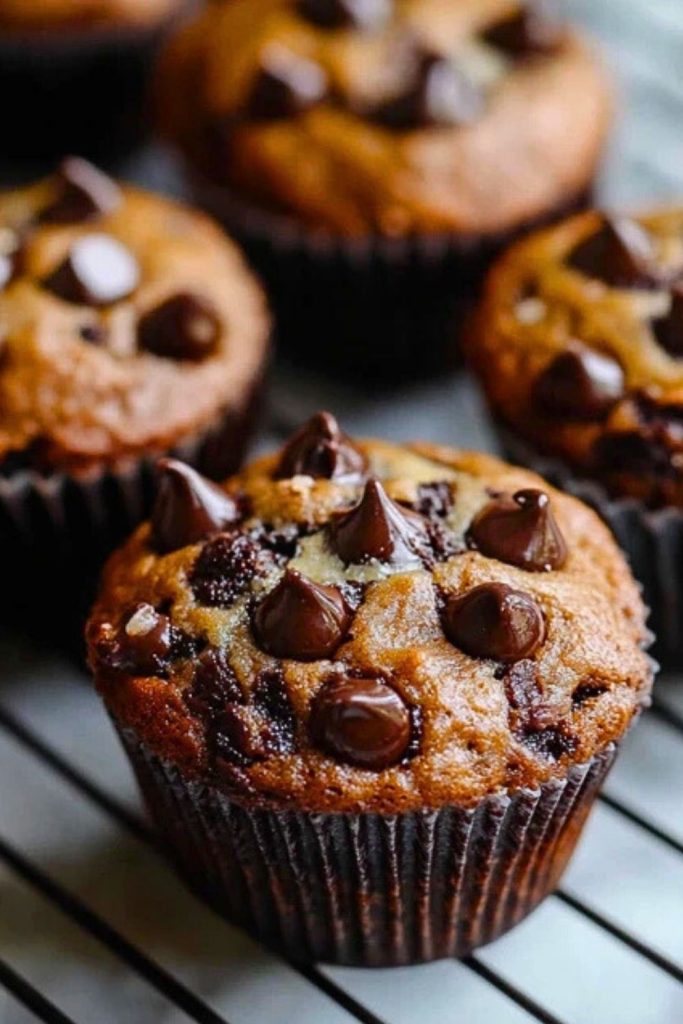 One Bowl Banana Chocolate Muffins Recipe One Bowl Banana Chocolate Muffins Recipe