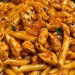 One-Pan Tangy Honey BBQ Chicken Penne One-Pan Tangy Honey BBQ Chicken Penne