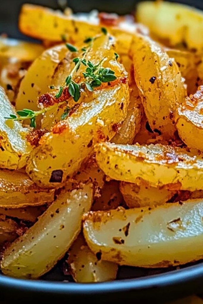 Oven Fried Potatoes & Onions Oven Fried Potatoes & Onions
