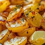 Oven Fried Potatoes & Onions Oven Fried Potatoes & Onions