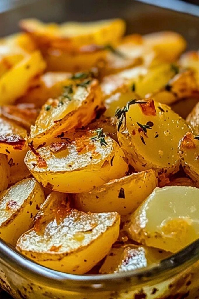 Oven Fried Potatoes & Onions Oven Fried Potatoes & Onions