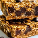 Quick and Simple Oatmeal Peanut Butter Chocolate Chip Bars Quick and Simple Oatmeal Peanut Butter Chocolate Chip Bars
