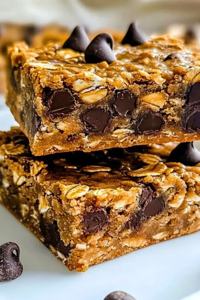 Quick and Simple Oatmeal Peanut Butter Chocolate Chip Bars Quick and Simple Oatmeal Peanut Butter Chocolate Chip Bars