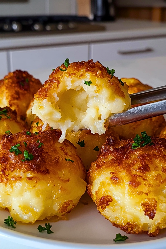 Mashed Potato Cheese Puffs Mashed Potato Cheese Puffs