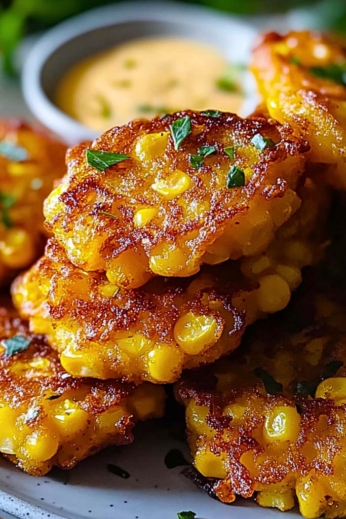 Easy and Delicious Corn Fritters Easy and Delicious Corn Fritters