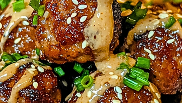 Tender Korean BBQ Meatballs with Spicy Mayo Dip