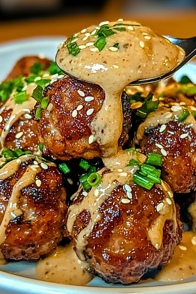 Tender Korean BBQ Meatballs with Spicy Mayo Dip Tender Korean BBQ Meatballs with Spicy Mayo Dip