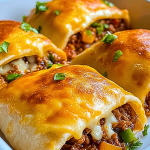 Loaded Cheesy Pocket Tacos Loaded Cheesy Pocket Tacos