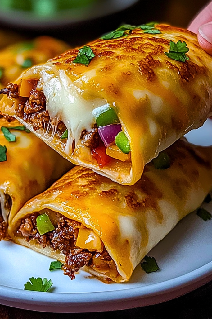 Loaded Cheesy Pocket Tacos Loaded Cheesy Pocket Tacos