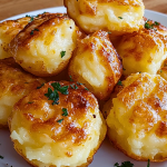 Mashed Potato Cheese Puffs Mashed Potato Cheese Puffs