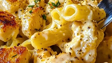 One Pot Garlic Parmesan Chicken Pasta