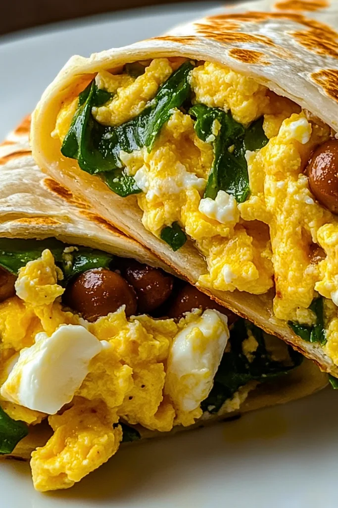 High Protein Breakfast Burrito High Protein Breakfast Burrito