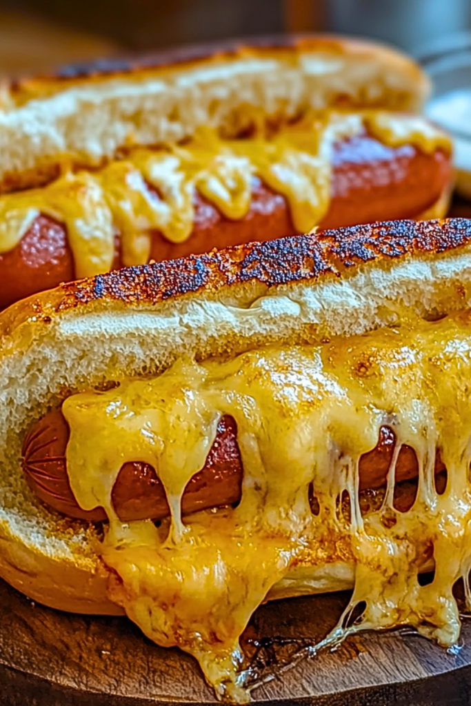 Air Fryer Grilled Cheese Hotdogs Air Fryer Grilled Cheese Hotdogs